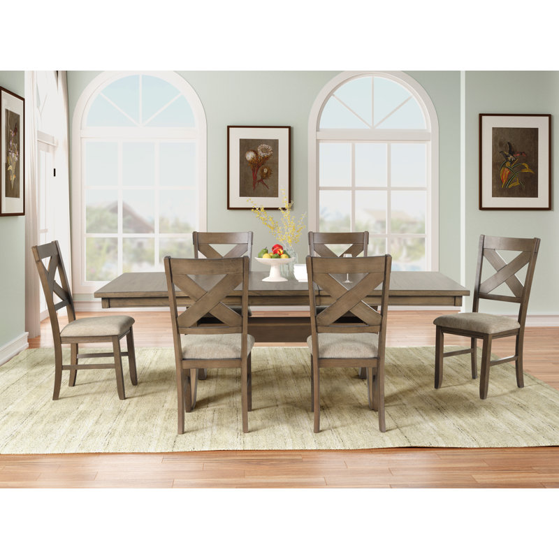 Veliz Extendable Trestle Dining Set