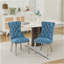Ensemble de 2 chaises capitonnées avec garniture cloutée-1244202402