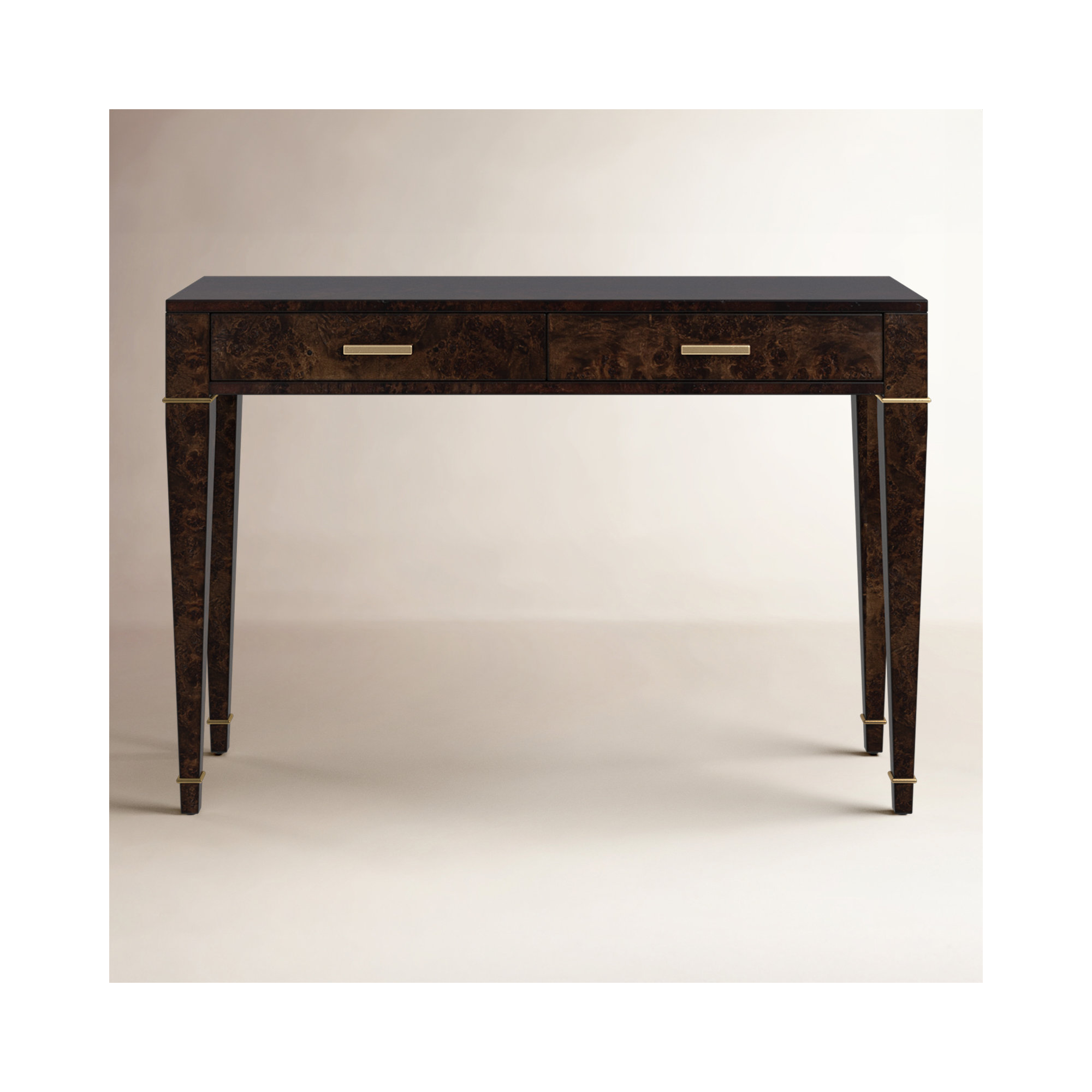 Mazekine 45" Console Table, Dark Brown