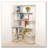 5-Tier Freestanding L-Shaped Corner Bookshelf-1743152342