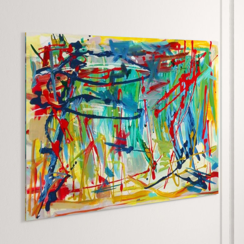 Joyride Print by Dylan Grey, 24" H x 33" W x 1.5" D, Glass Coat