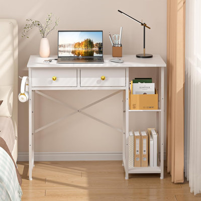 White Small Desk