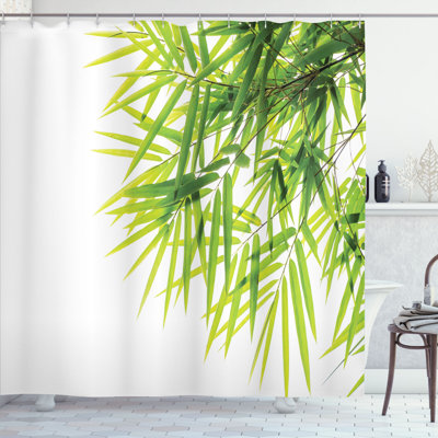 Leaves Polyester Shower Curtain
