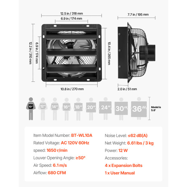Dimensions du produit