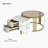 Stackable Coffee Table with 2 Drawers-266174402