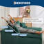 Méridienne double 66 po, siège surdimensionné en velours côtelé rembourré avec assise profonde, sans assemblage-1072802625