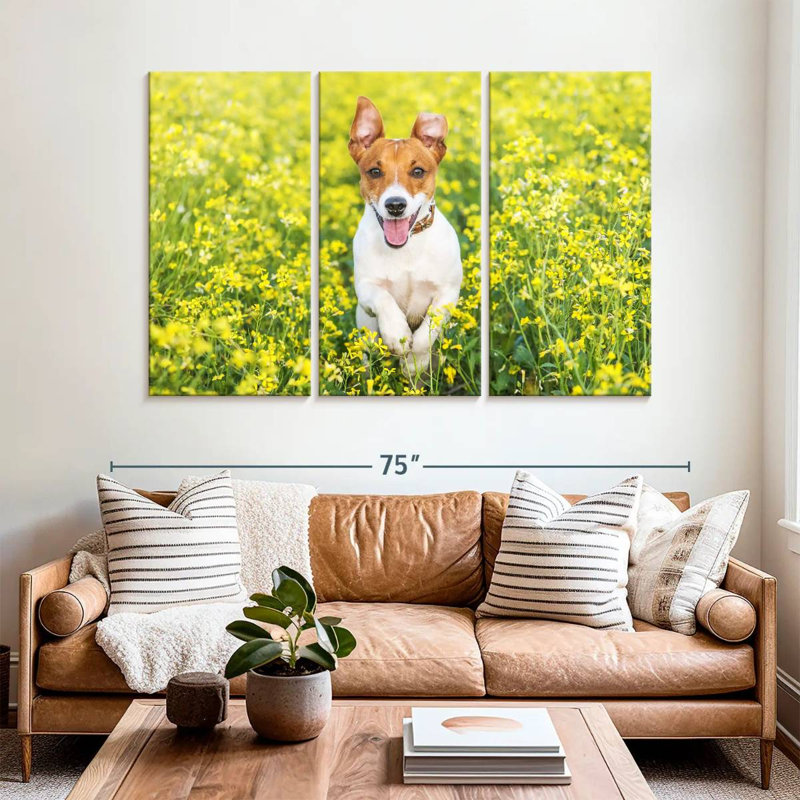 Brampt Happy Jack Russell, H 42 po x l 65 po