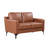 Turner 55.5" Square Arm Faux Leather Loveseat-97673895