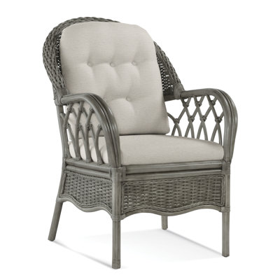 Chaise avec accoudoirs rembourrée Everglade