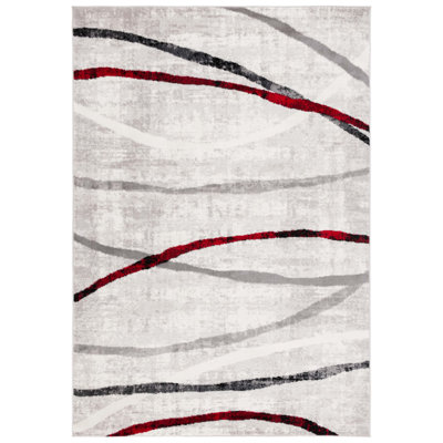Tapis abstrait Skyler Performance