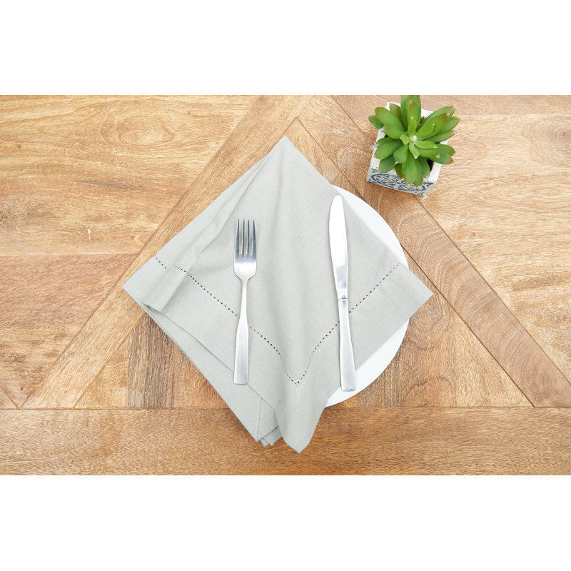 Hareton 20'' Cotton Napkin, Gray