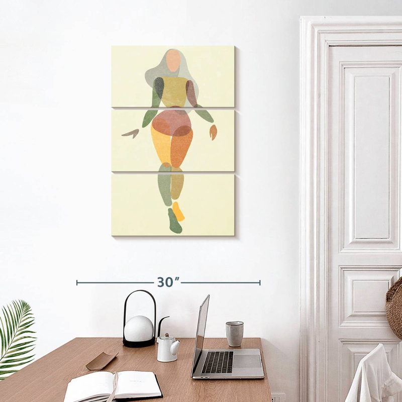 Fleurs de peinture Leisha, H 32 po x l 20 po