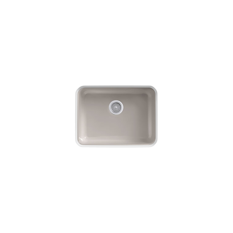 Iron/Tones 24.25 In Top-/Undermount Single-Bowl Bar Sink