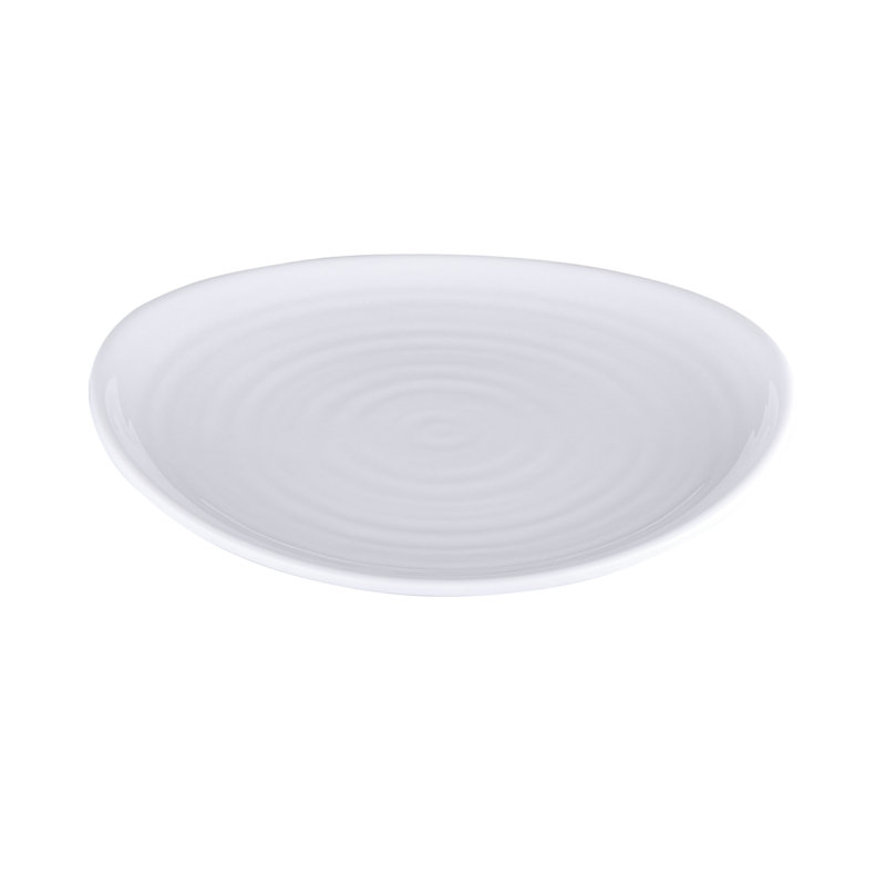 Swirl 6" Melamine Bread Plate