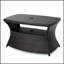 Table d'appoint Berkeley avec trou pour parasol intégré et tablettes spacieuses pour un confort et une commodité extérieurs-2139221944