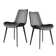 Chaise de salle à manger rembourrée Lovise