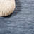 Krimmel Vintage Leather Hand Woven Leather/Cotton Striped Rug in Grey/Beige-164801356