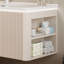 Armoire de salle de bain de style français crème
