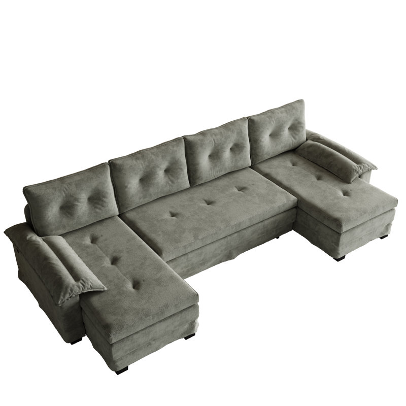 Canapé-lit modulaire en chenille pour la maison