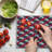 Ambesonne Modern Cutting Board Large Ornate Circles Pattern Multicolor