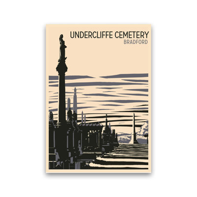 Undercliffe Cemetery Portrait Copy by Richard O'Neill - Print
