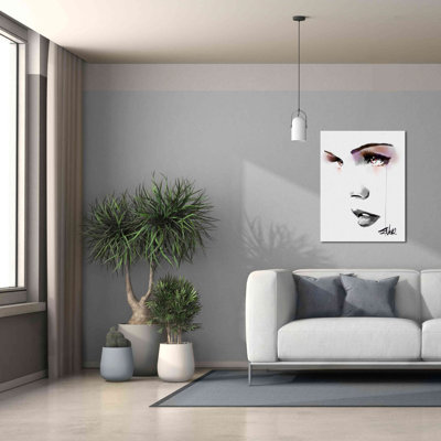 «Brown Energy» par Loui Jover, art mural sur toile