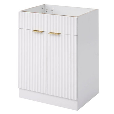 [Cabinet seulement] Meuble-lavabo moderne (lavabo non inclus)