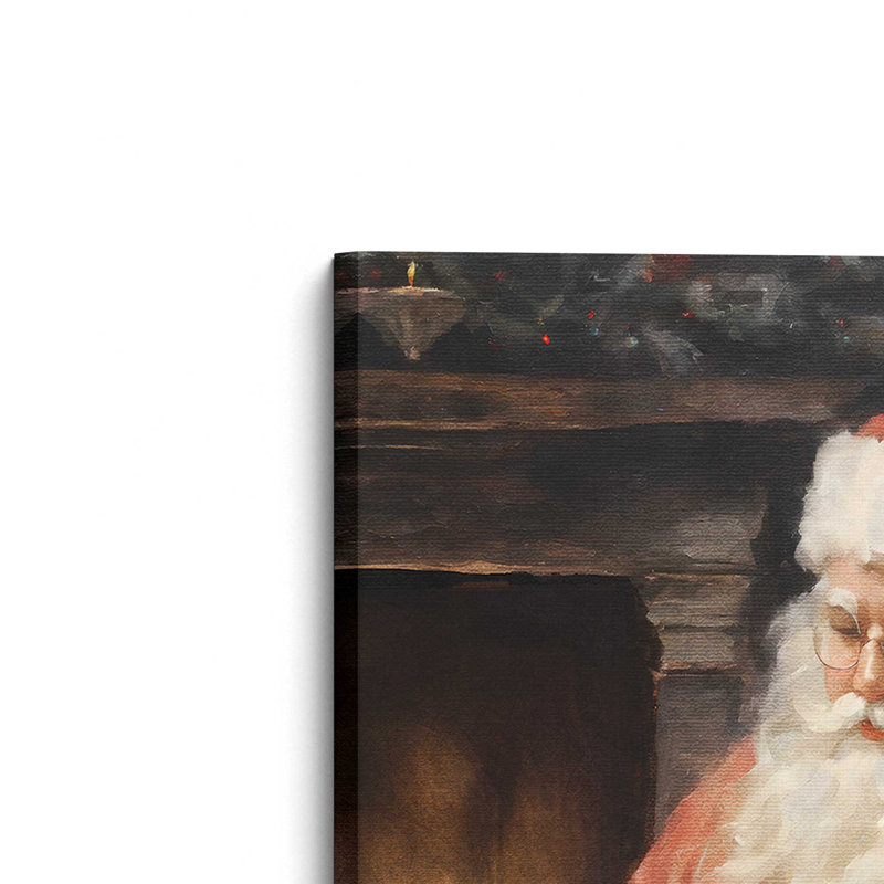 «Christmas Calm» par Jo Moulton, reproduction d'art sur toile, H 16 po x l 12 po, Toile tendue, Ne s’applique pas