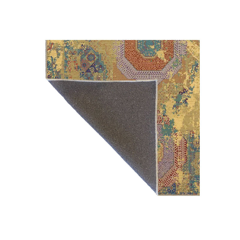 Tapis tissé à motif géométrique Star, Sous-tapis rectangulaire 3 pi 11 po x 5 pi 11 po i