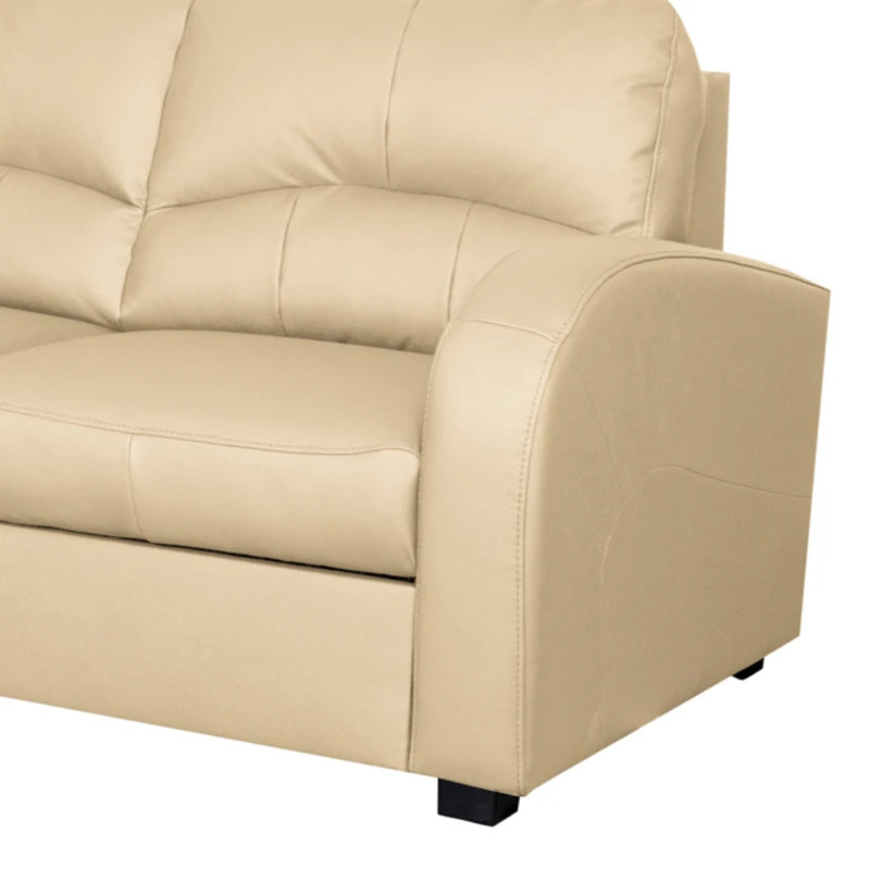 Fridulf Corner Sofa Bed, Beige, Left Hand Facing