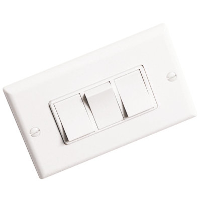 WhisperControl Tamper Resistant Single Pole Light Switch