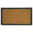 Danyra Black Border Coconut Coir Entryway Doormat-970277693