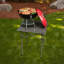 GLOBAL GIRLS LLC 14'' W Charcoal Grill