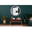 Huldar Glass Flat Wall Mirror