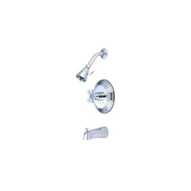 Robinet de douche à contrôle de volume, Chrome poli