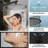 Dome shaped complete shower system-114914038