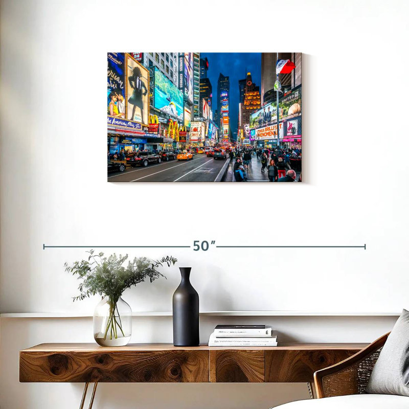 Hannes Iconic NY, Times Square, H 20 po x l 30 po