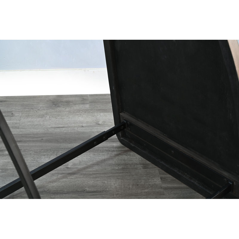  Gibson Corner Table with Adjustable Height