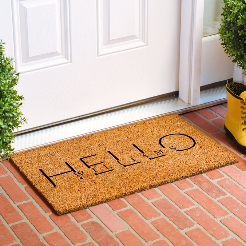 Paillasson antidérapant Ben, L 17 po x L 29 po