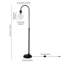 Lampe sur pied arquée 70 po Sara
