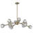 Quaseem Glass LED Flush Mount-853253386