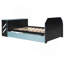 Lit avec lit gigogne, bureau et port USB-306572695
