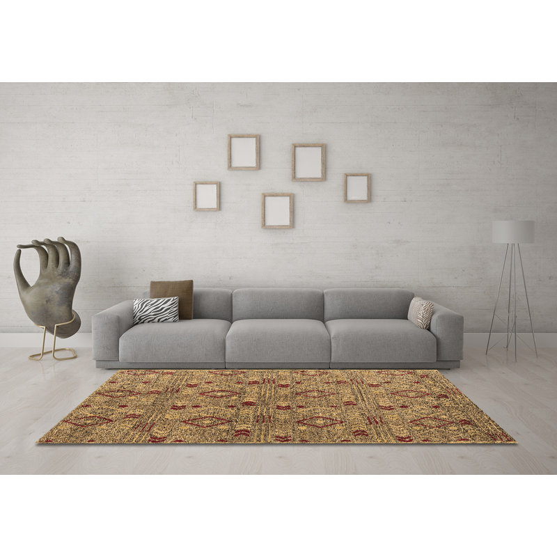 Moroccan Indoor Rug, Round 4'
