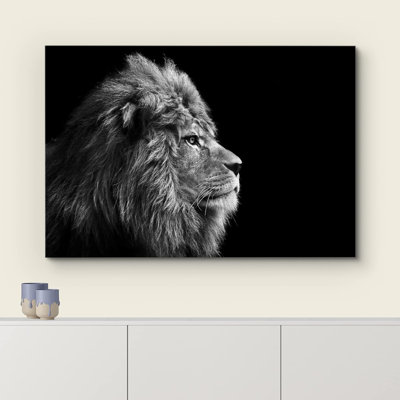 " A Lion On Balck "