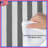Gray White Striped Comforter-125167876