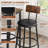 3-Piece Counter Height Round Bar Table Set-81655758-124177979