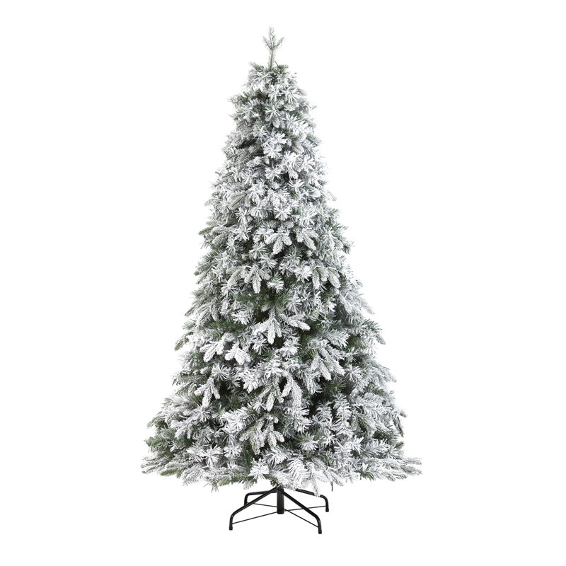 Lighted Artificial Pine Christmas Tree, 6' H
