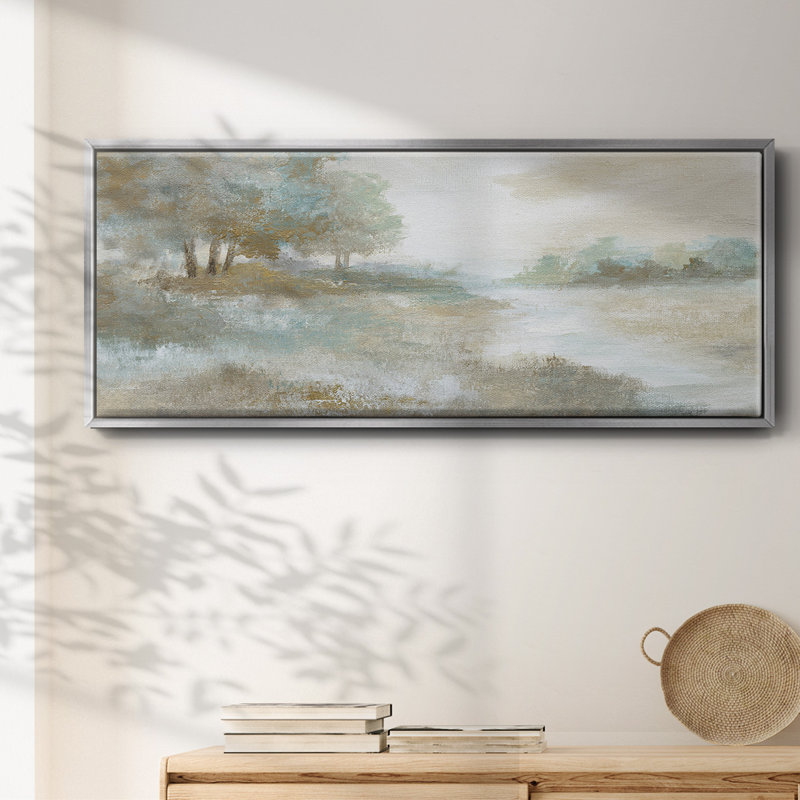 Ethereal Magic- Framed Canvas, 12" H x 30" W