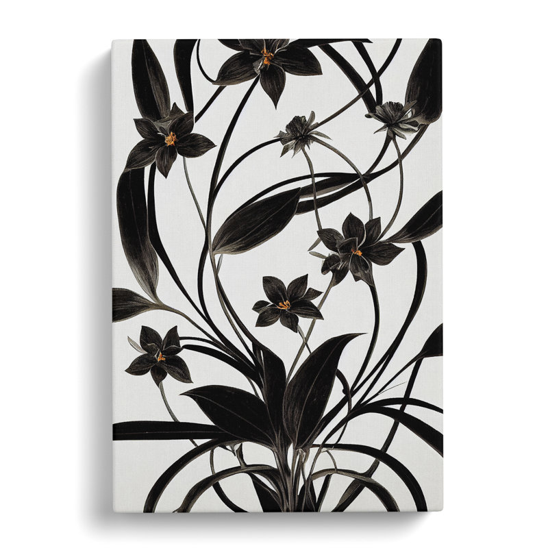 Idyllic Flowers - Wrapped Canvas Print, 50cm H x 35cm W x 3cm D
