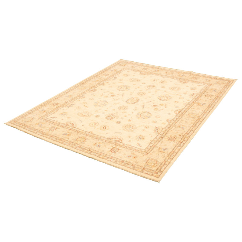 Tapis unique en laine noué à la main 7 pi 10 po x 9 pi 10 po nouvel âge Hadil